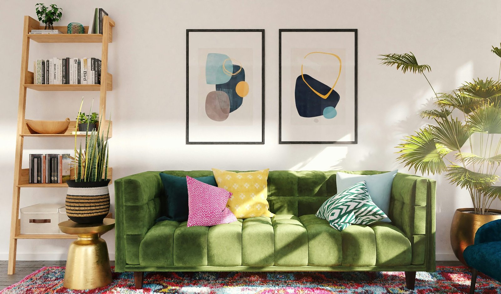 Cap sur la Déco - Une déco réussie... Aucune fausse note pour ce salon !