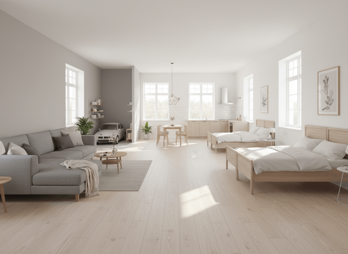 Cap sur la Déco - L'IA peut-elle remplacer une décoratrice d'intérieur ? Photo d'un intérieur incohérent et insipide généré par IA