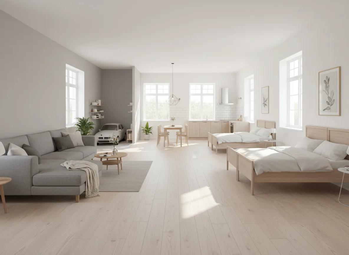 Cap sur la Déco - L'IA peut-elle remplacer une décoratrice d'intérieur ? Photo d'un intérieur incohérent et insipide généré par IA